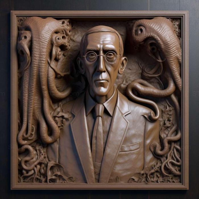 Characters (lovecraft 2, HERO_1570) 3D models for cnc